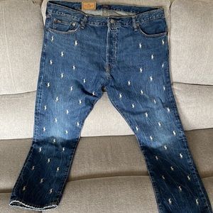 NWT Polo Ralph Lauren 42 x 32 jeans 42x32 Slim Sullivan low stretch men’s